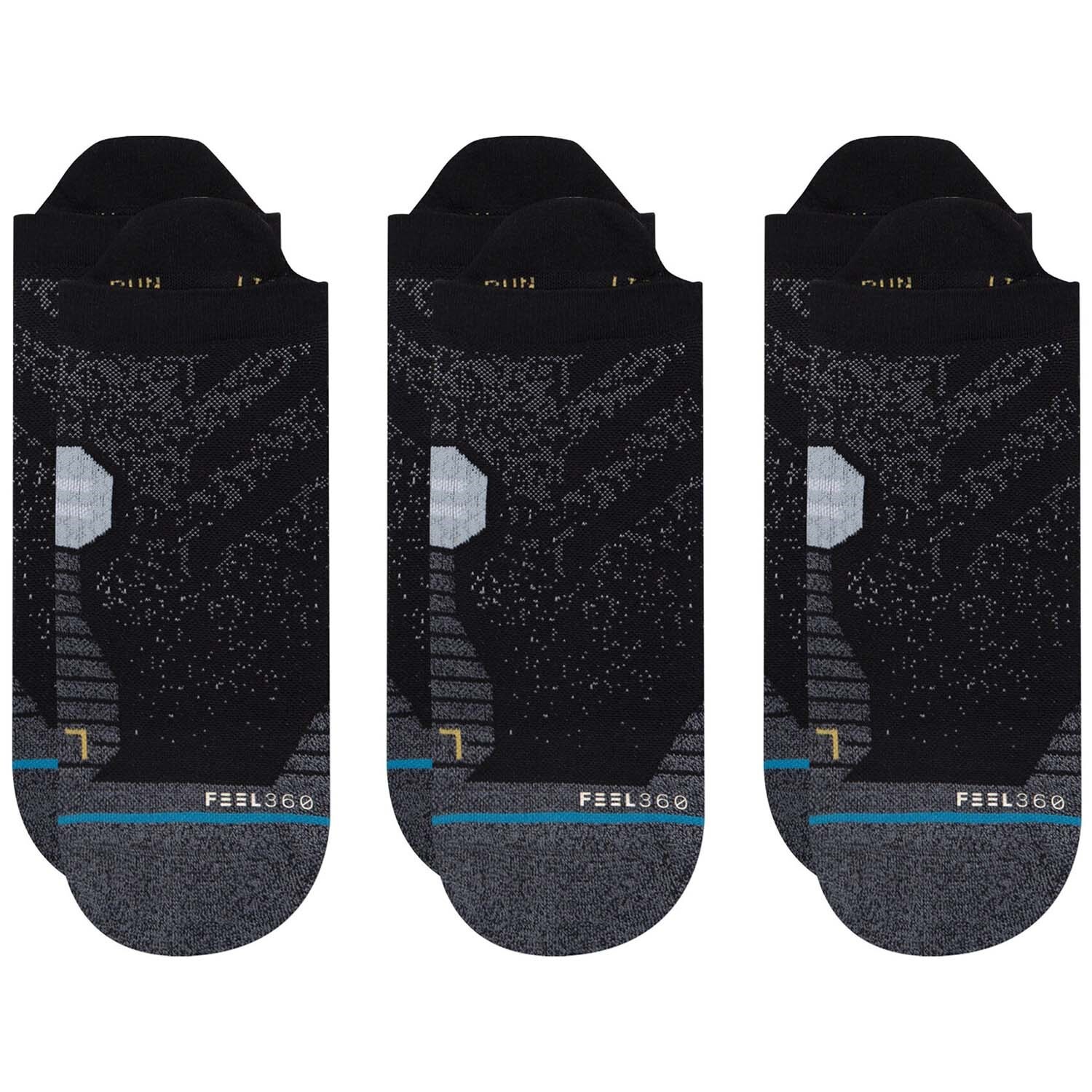 

3 пары носков Stance Run Tab ST, черный
