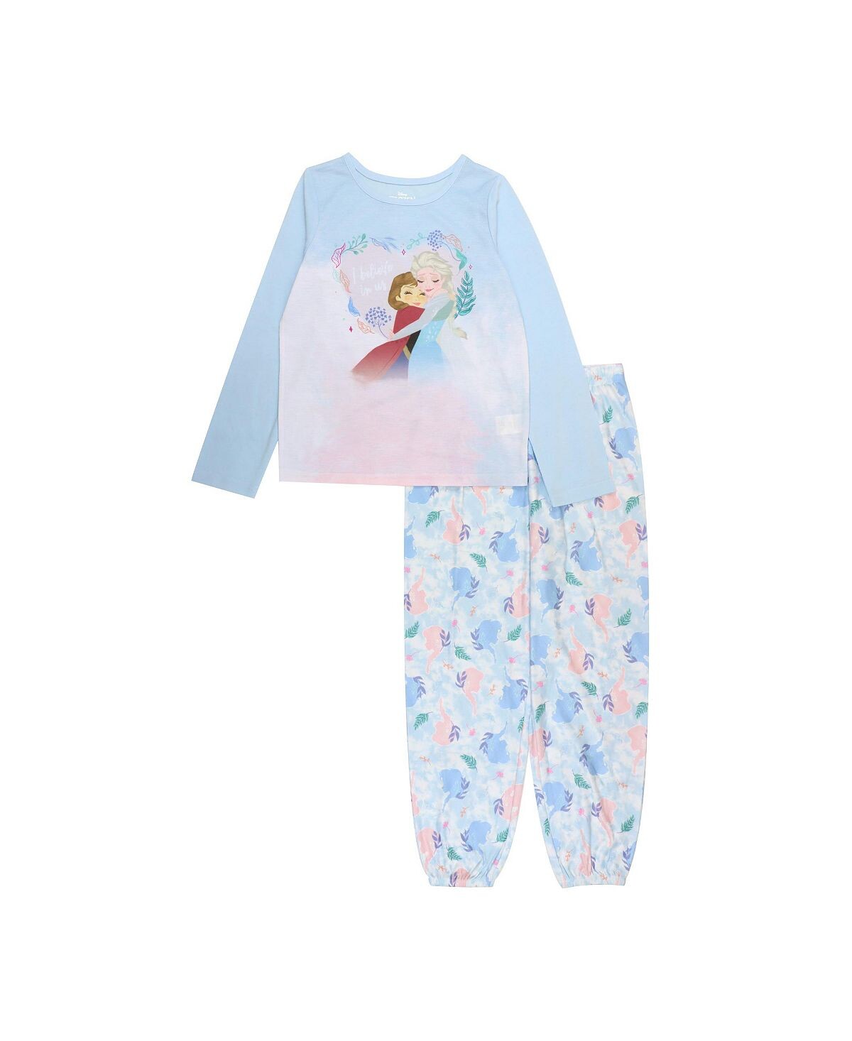 

Футболка и пижама Big Girls Frozen, комплект из 2 предметов Disney Princess