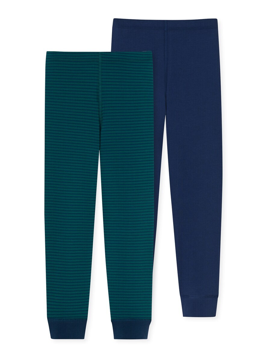 

Брюки SCHIESSER Underpants 95/5 Organic Cotton, темно-синий/зеленый