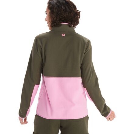 

Молния Rocklin 1/2 женская Marmot, цвет Nori/Wild Orchid