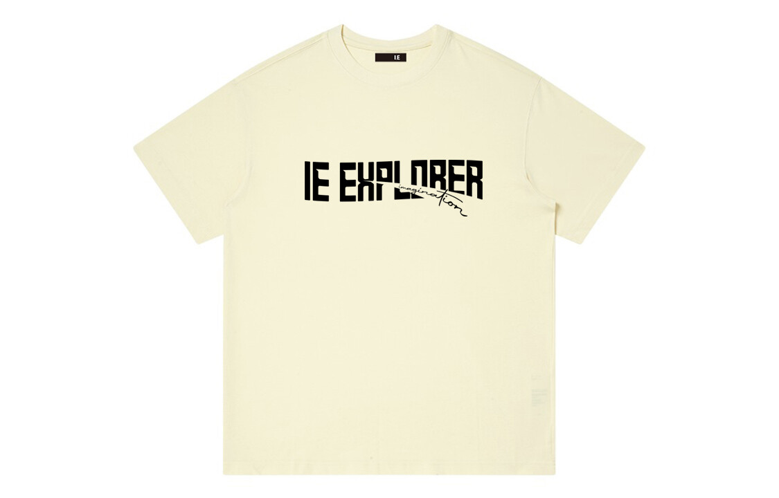 

Ie футболка унисекс, Белый (обновление хлопка)