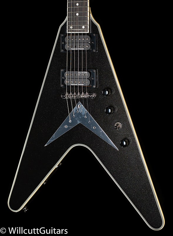 Электрогитара Epiphone Dave Mustaine Flying V Custom Black Metallic