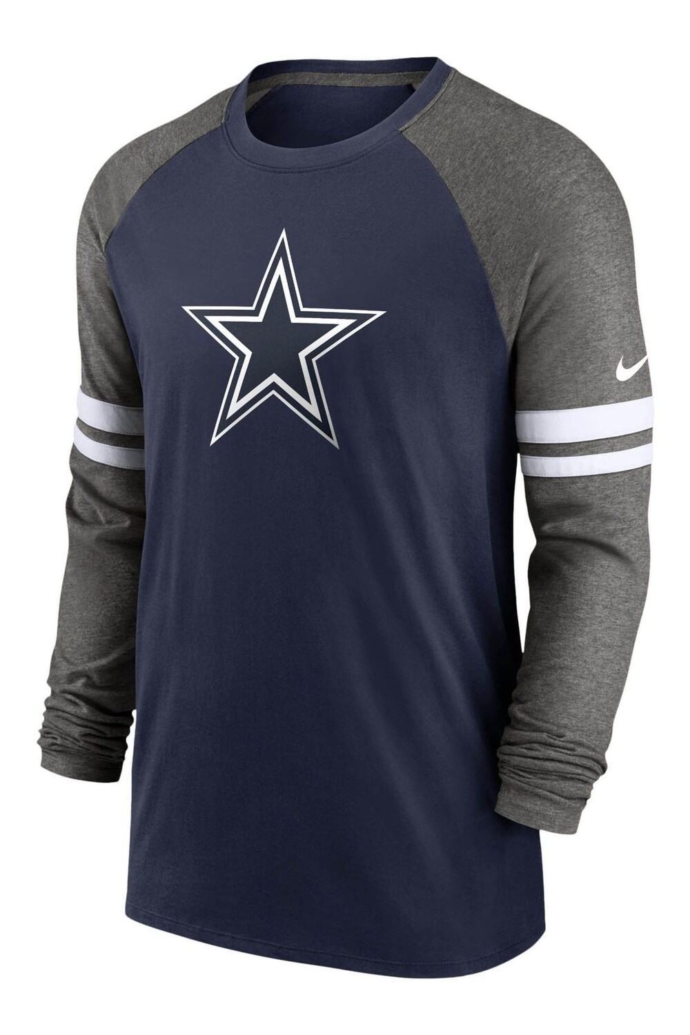 

Хлопковая футболка реглан с длинными рукавами Fanatics Dallas Cowboys Dri-FIT Nike, синий