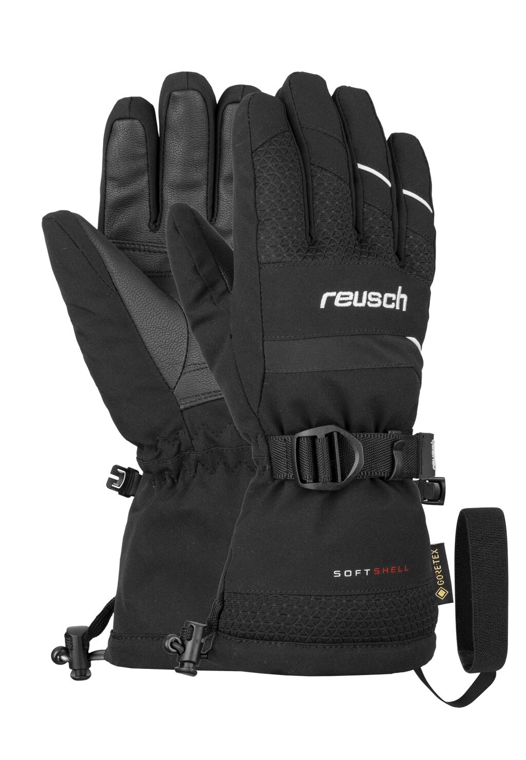 

Перчатки Reusch, цвет black/white