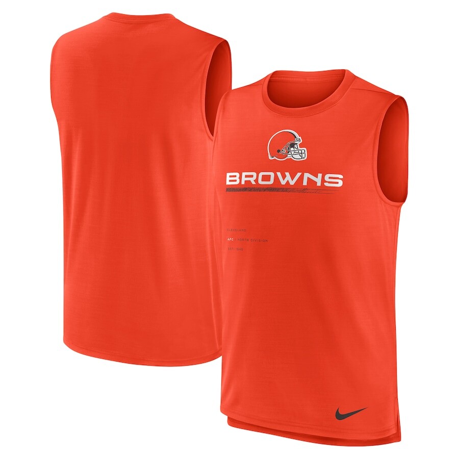

Майка Nike Cleveland Browns, оранжевый