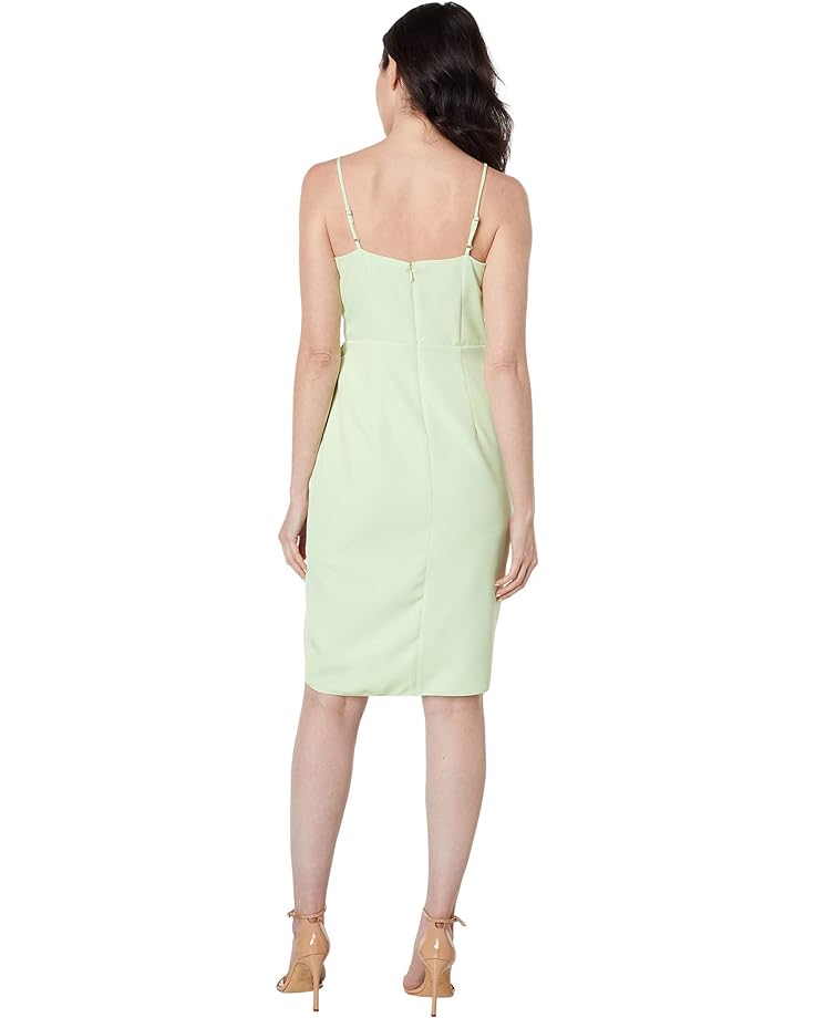 Платье BCBGeneration V-Neck Wrap Dress GT02D26, цвет Green Pea