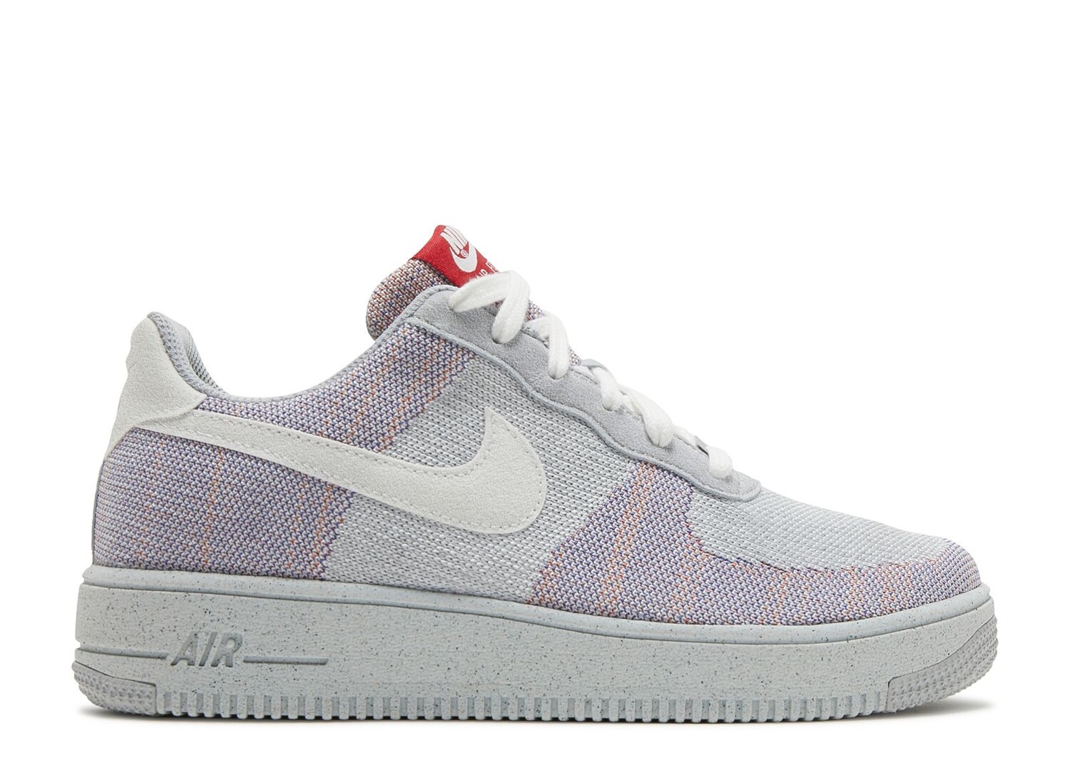 

Кроссовки Nike Air Force 1 Crater Flyknit Gs 'Wolf Grey', серый