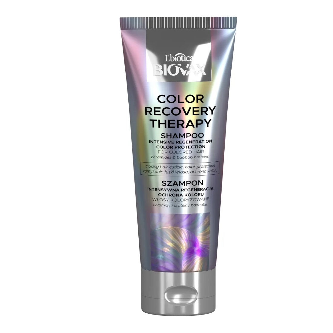 

BIOVAX Recovery Color Therapy Интенсивно восстанавливающий защитный шампунь для окрашенных волос 200мл