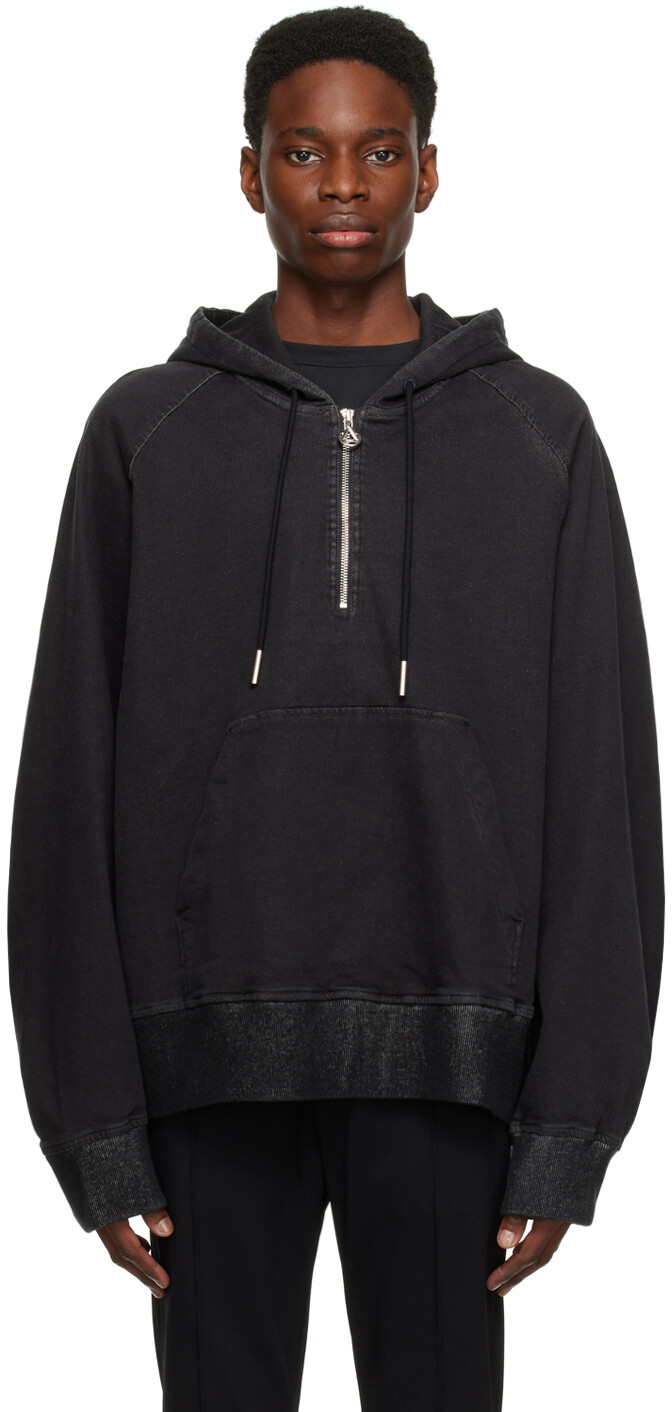 

Серый худи оверсайз Solid Homme