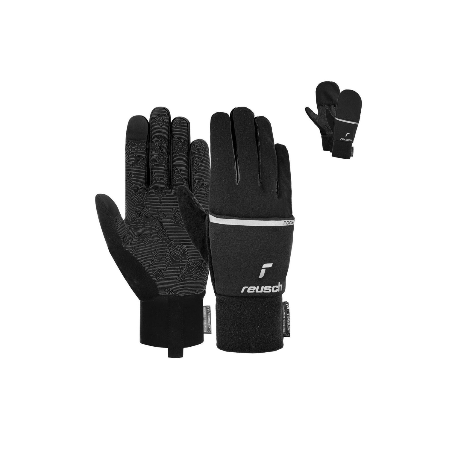 

Перчатки Reusch Terro STORMBLOXX TOUCH-TEC, черный / черный / черный