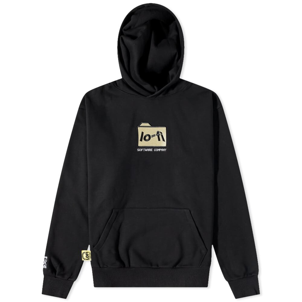 

Толстовка Lo-Fi Folder Logo Hoody, Черный