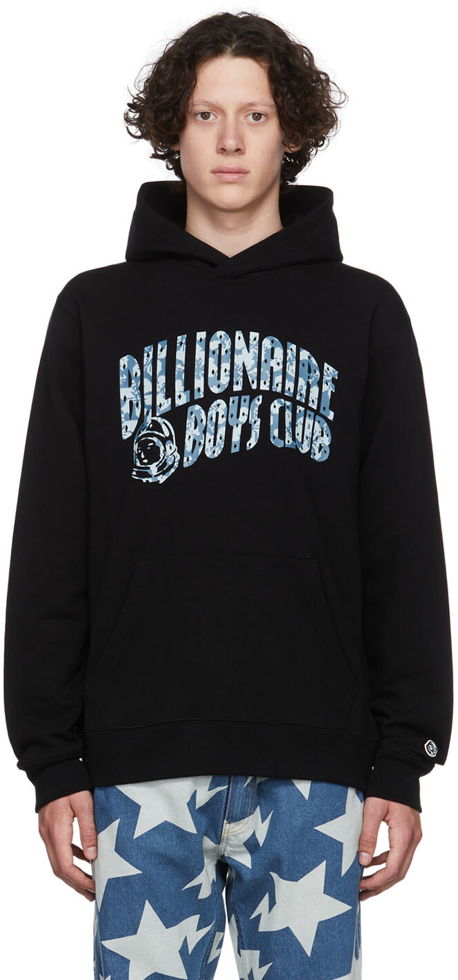 

Черный худи с принтом Billionaire Boys Club