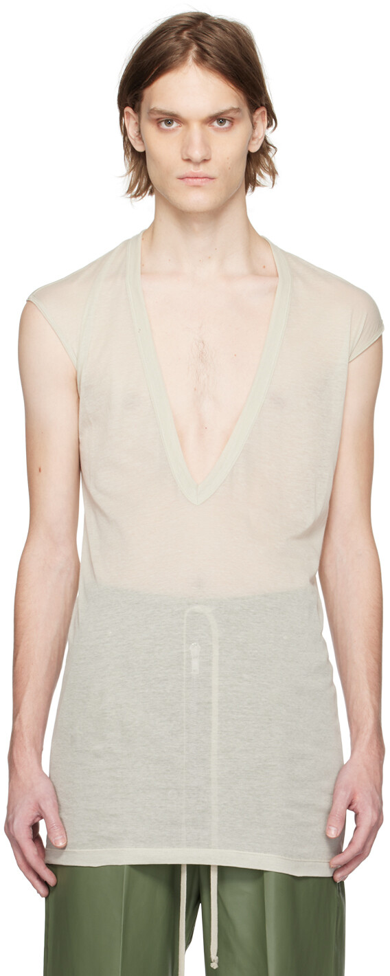 

Off-White Футболка Дилана Rick Owens, Серый