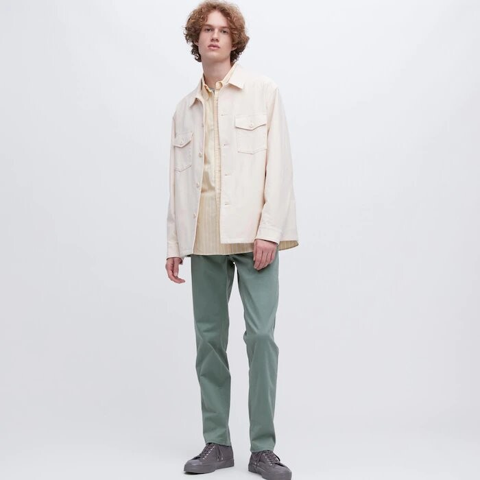 

Мужские джинсы Uniqlo Ultra Stretch Skinny Fit Colour, зелёный