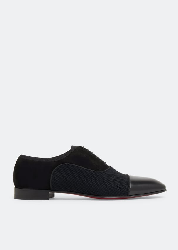 

Оксфорды CHRISTIAN LOUBOUTIN Greggo Oxford shoes, черный