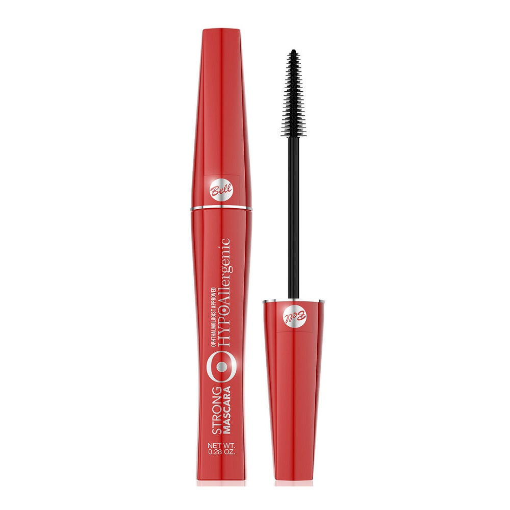 

Bell HypoAllergenic Strong Mascara гипоаллергенная тушь для ресниц интенсивно подчеркивающая ресницы 01 Черный 9г
