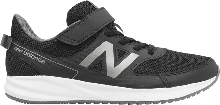 

Кроссовки New Balance 570v3 Bungee Lace Kids Wide 'Black Castlerock', черный