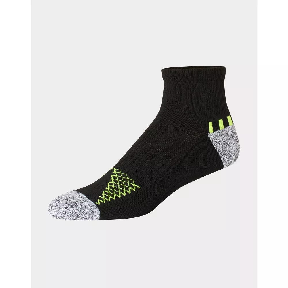 

Носки Hanes Premium Men's Performance Filament Ankle Socks 6pk, цвет Black
