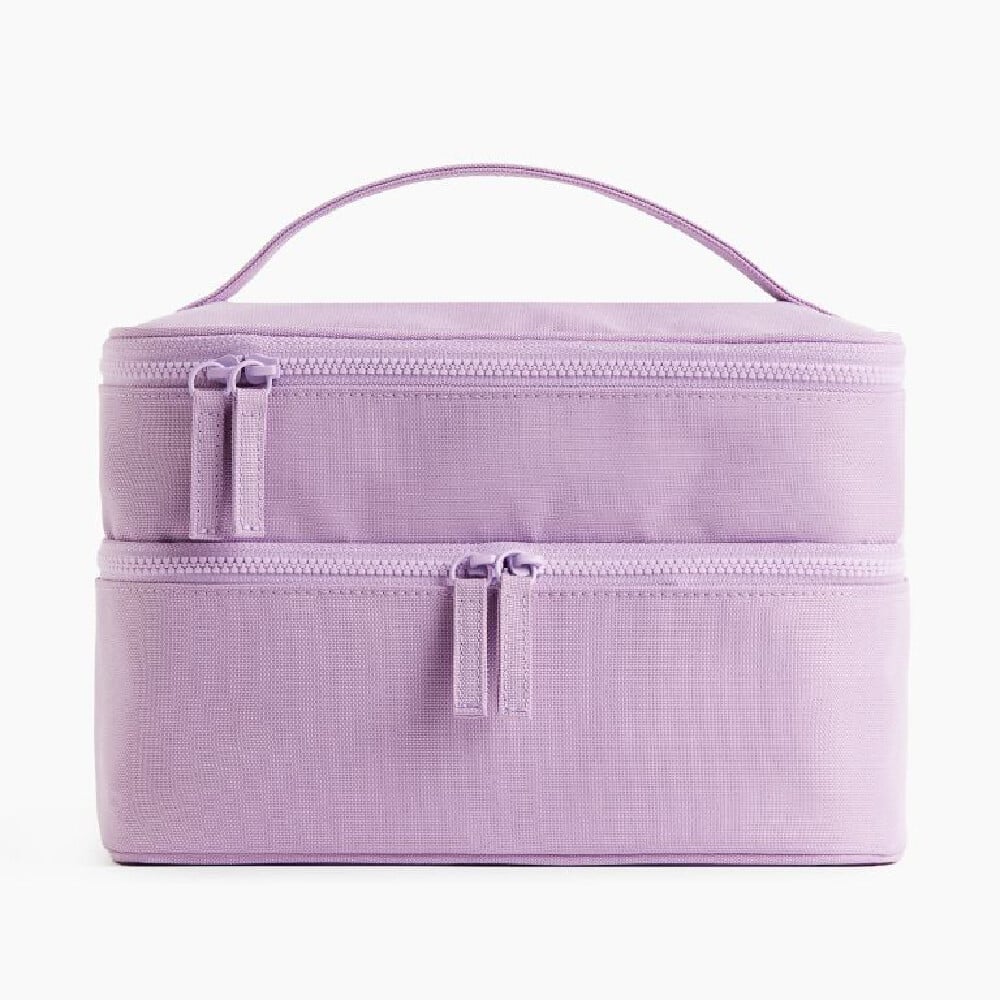 

Косметичка H&M Large Two-tiered Toiletry, фиолетовый