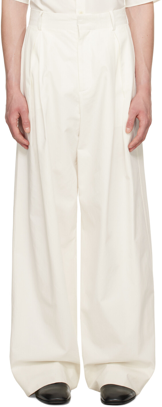 

Брюки Off-White Umberto The Row, Белый