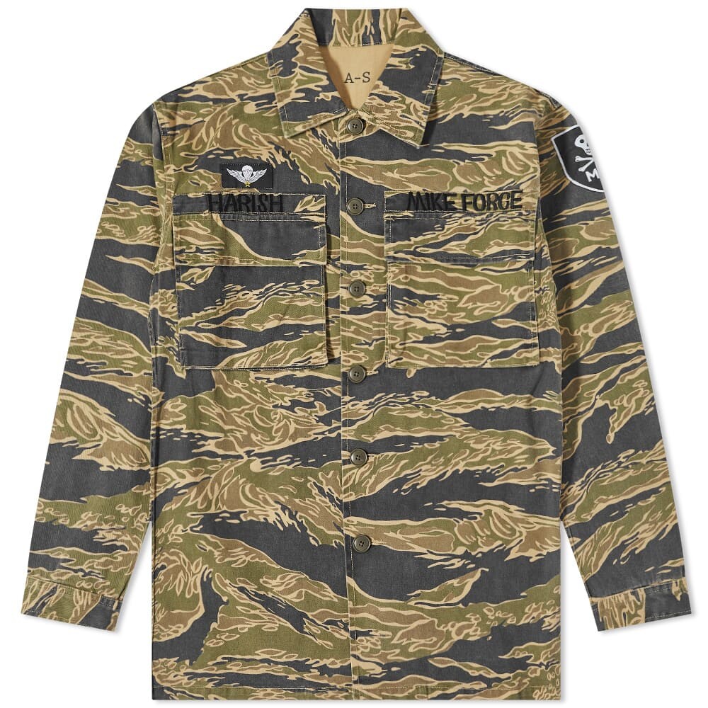 

Рубашка Maharishi Mike Force Camo Advisor's Overshirt
