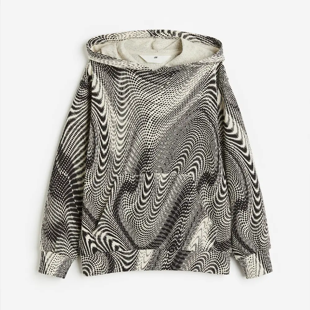 

Толстовка H&M Kids Patterned, черный