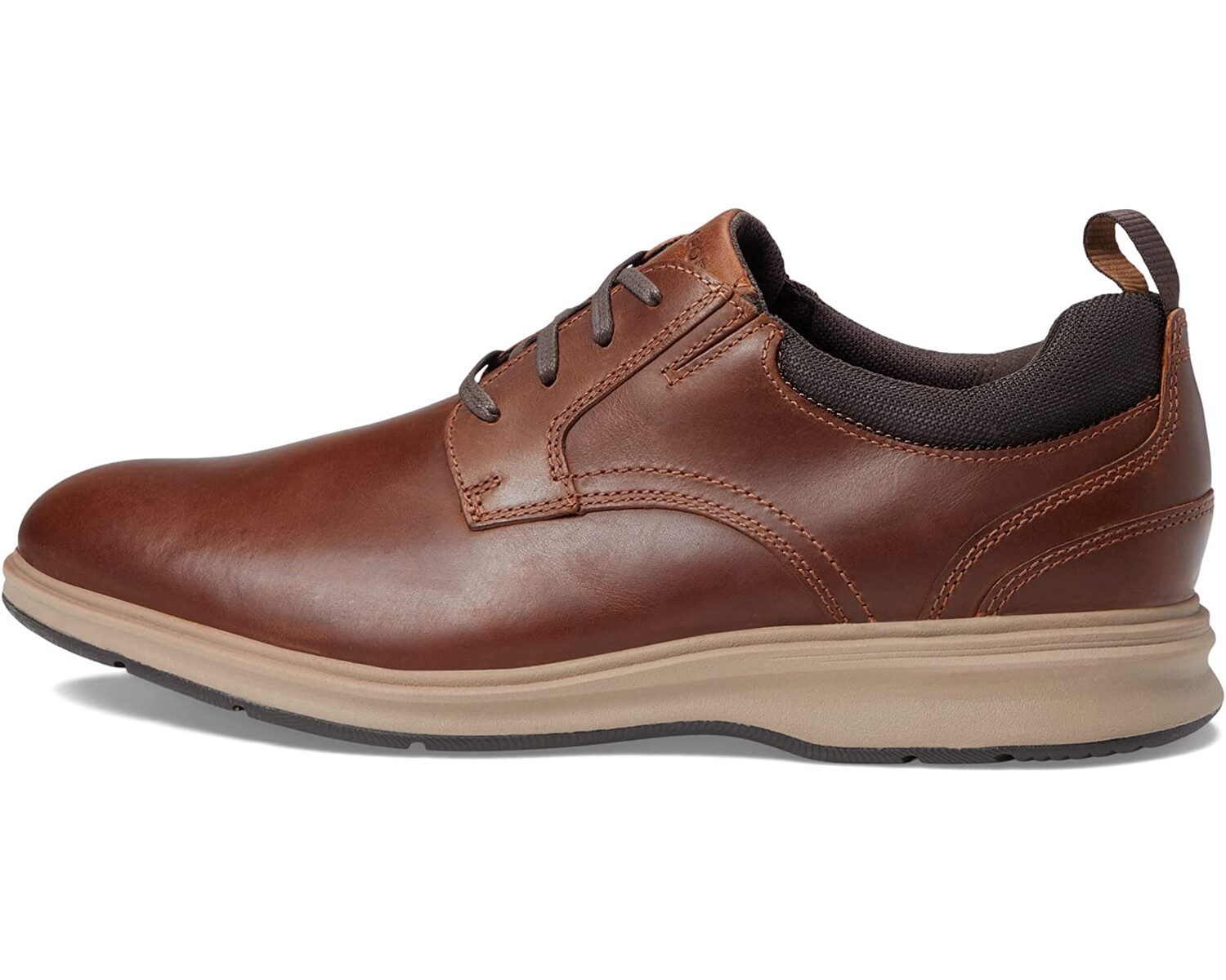 

Кроссовки Total Motion City Plain Toe Rockport, коричневый