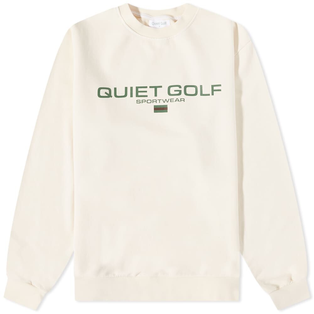 

Толстовка Quiet Golf QG Sportswear Crew Sweat, Белый