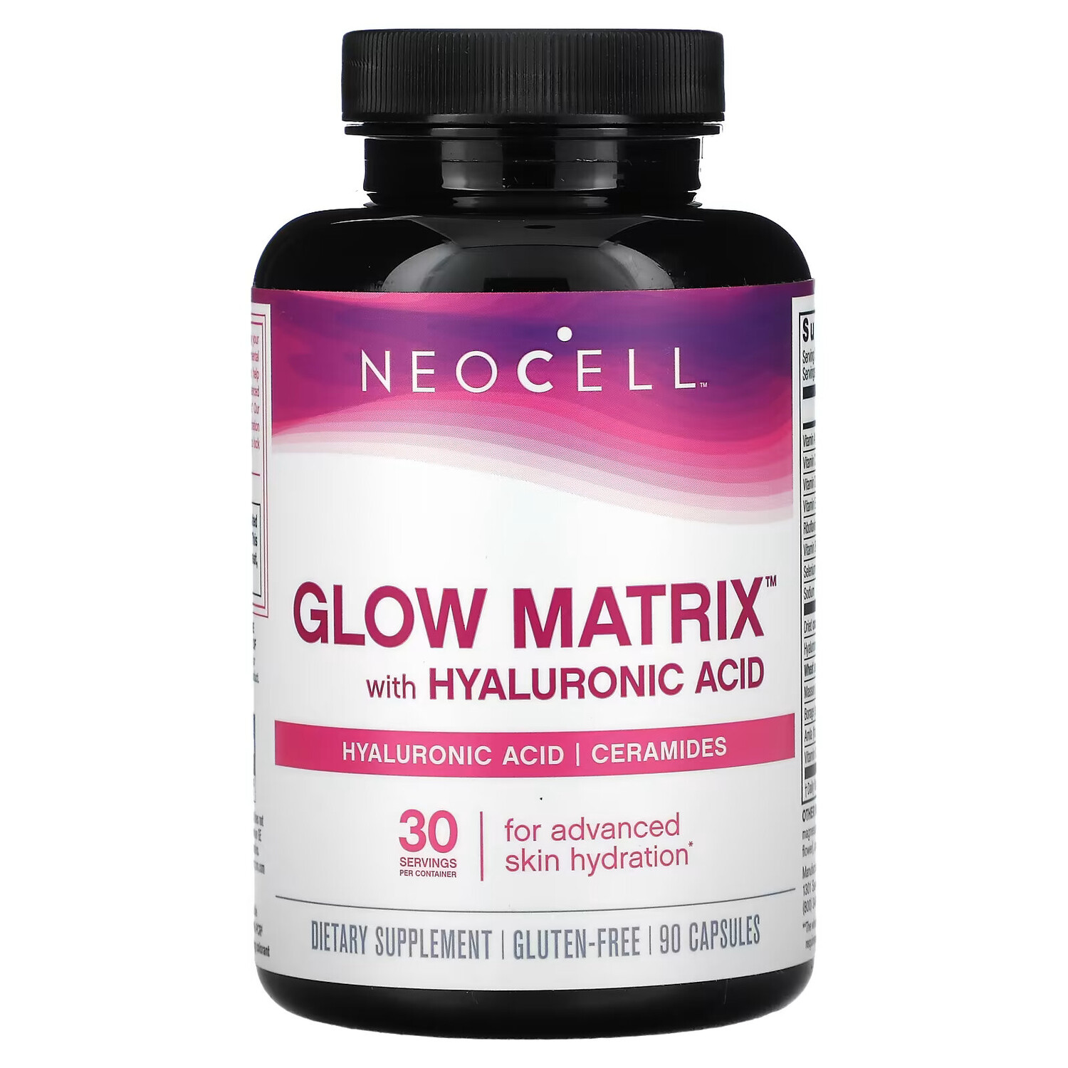 

NeoCell, Glow Matrix, керамиды гиалуроновой кислоты, 90 капсул