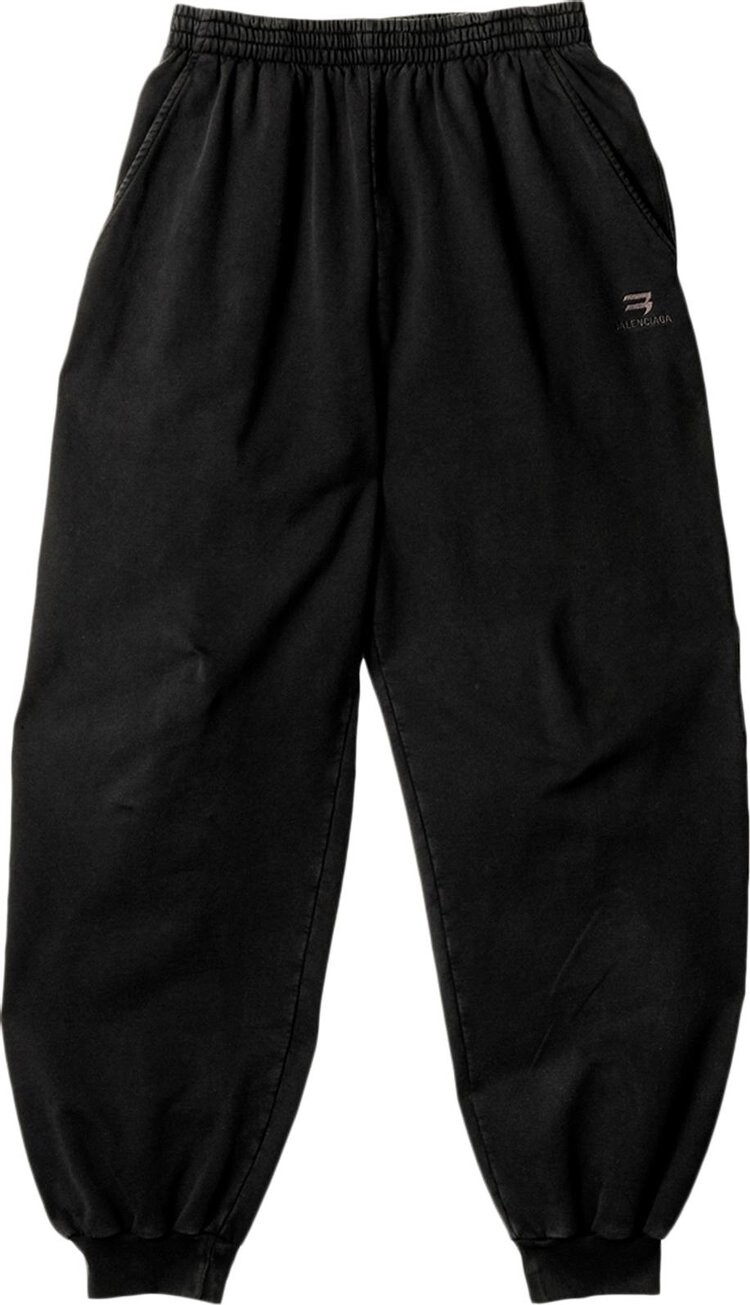 

Спортивные брюки Balenciaga Sweatpants New Sporty B 'Black', черный