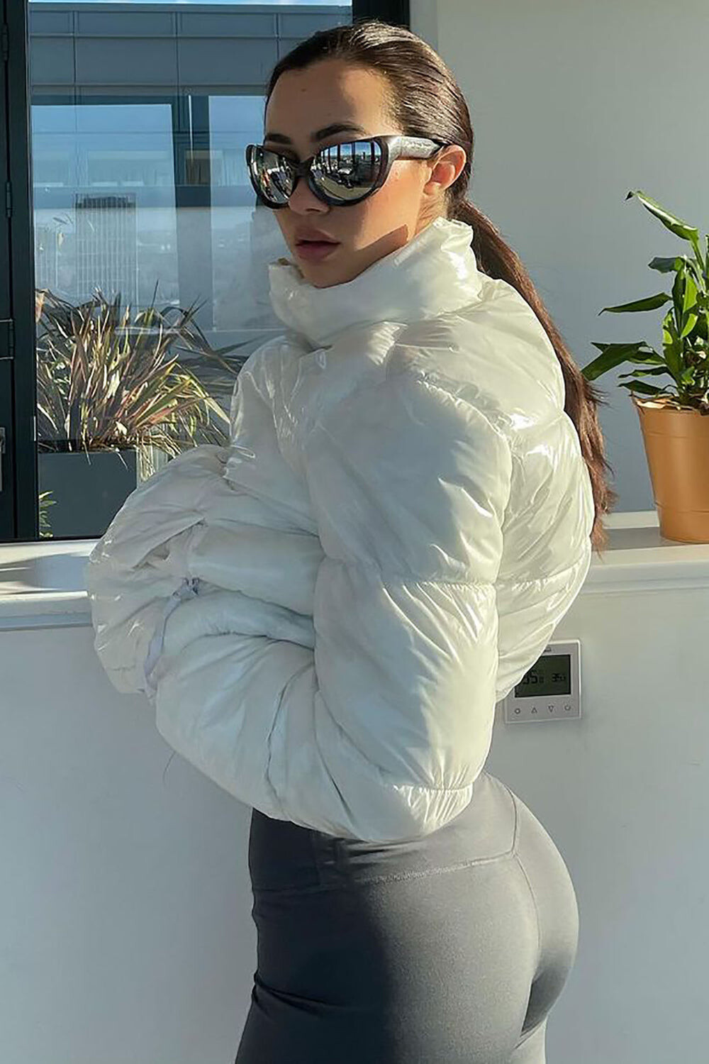 

Куртка Fashion Nova JKJR1834, белый