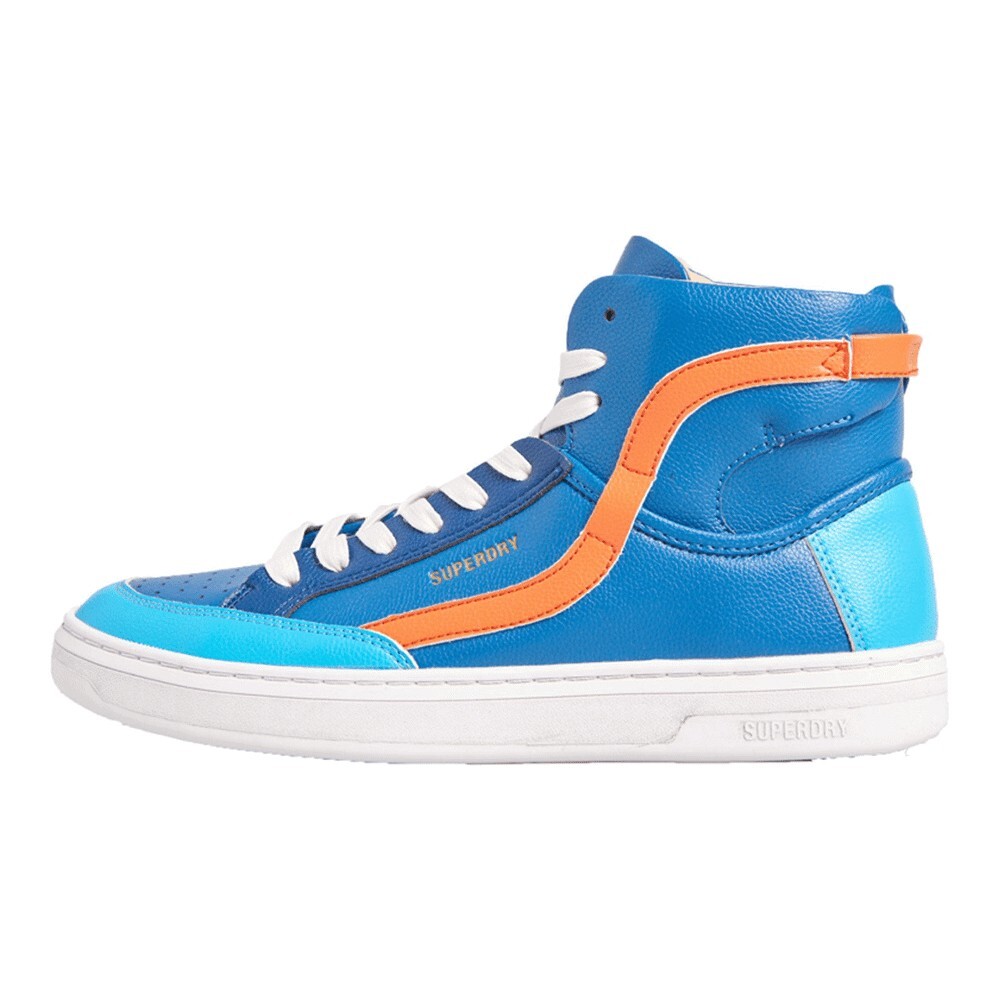 

Кроссовки Superdry Basket Lux, blue orange