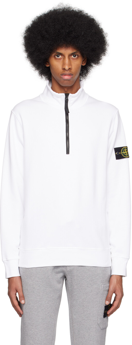 

Белый 61951 Свитер Stone Island