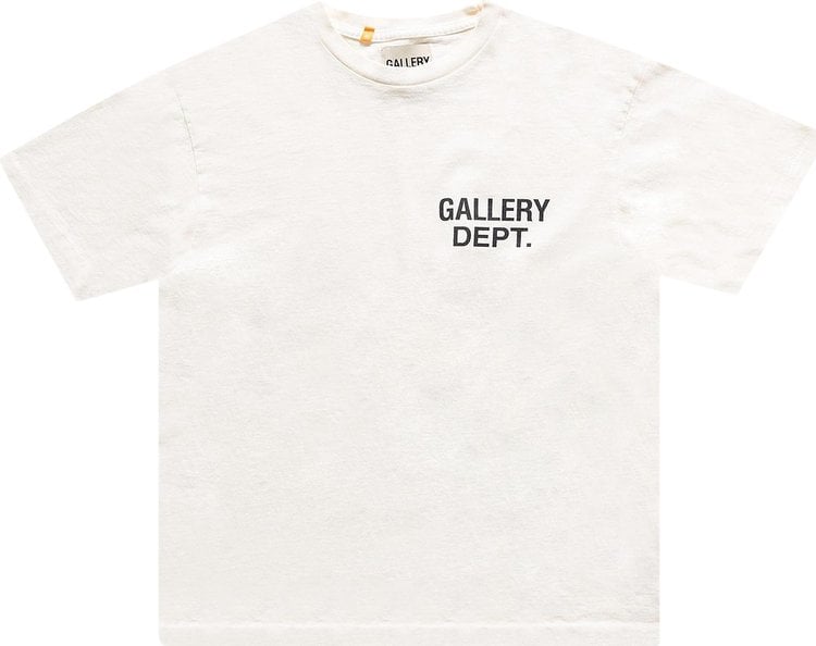 Футболка Gallery Dept. Souvenir Tee 'Cream', кремовый - фото