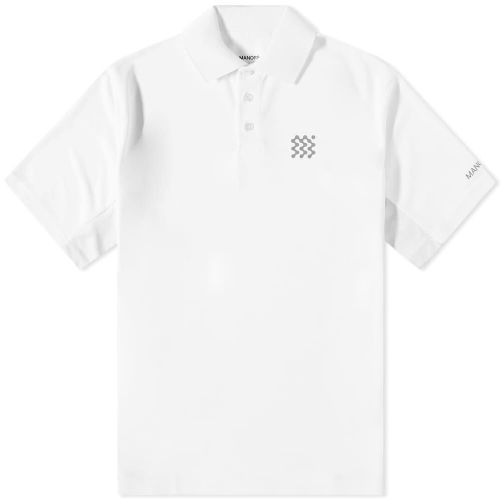 

Поло Manors Golf The Course, белый