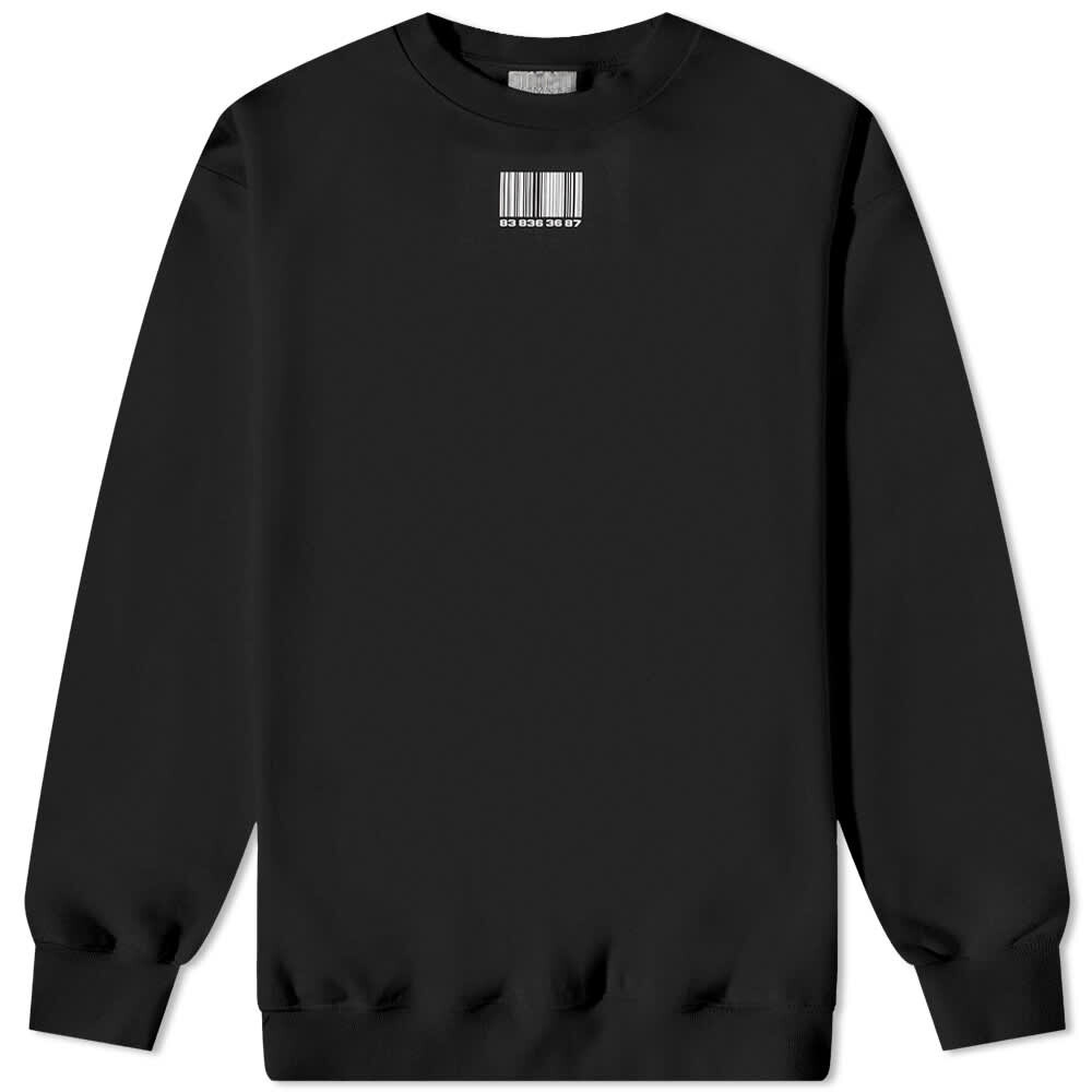 

Джемпер VTMNTS Barcode Crew Sweat, Серый