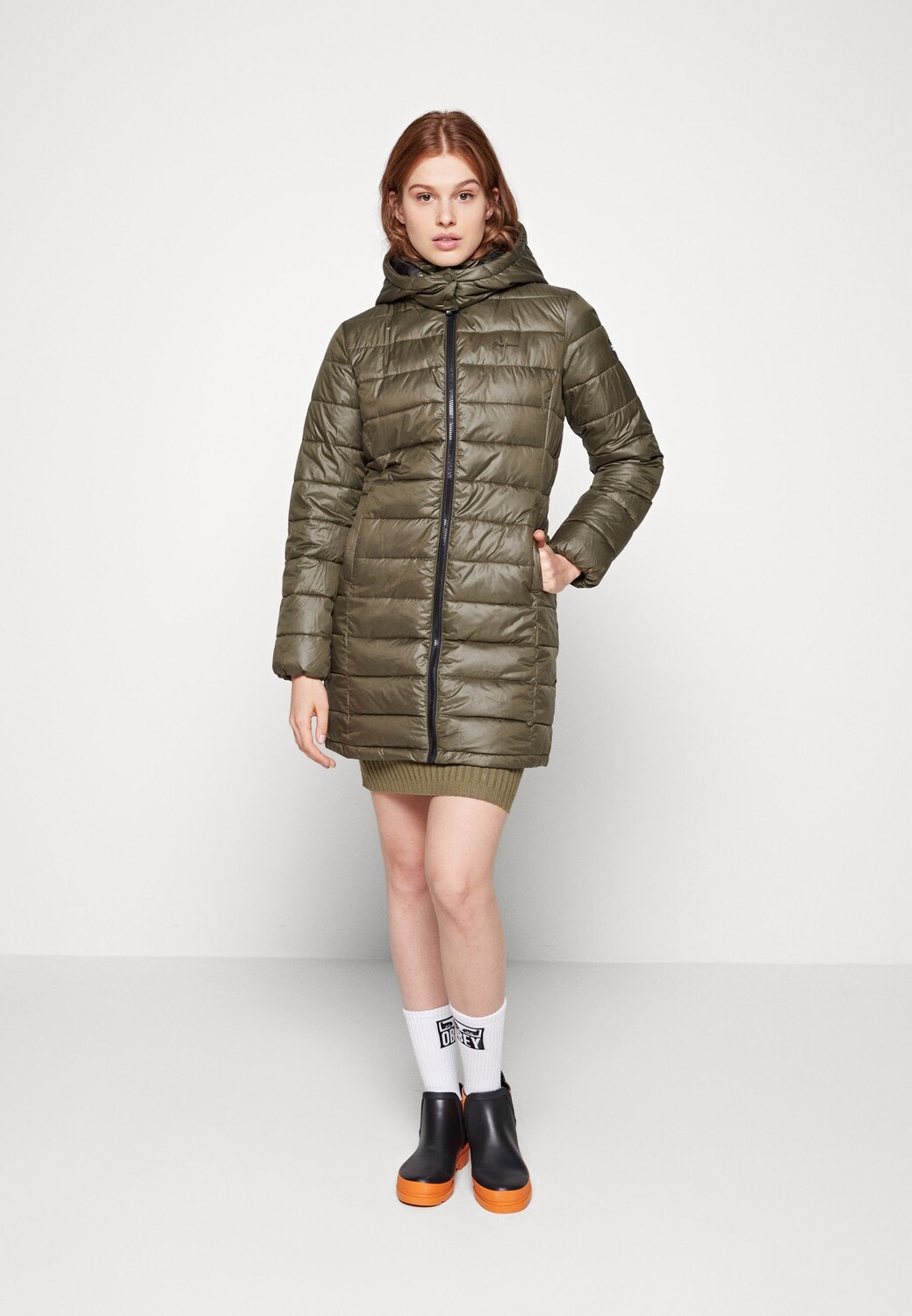 

Пальто зимнее Pepe Jeans, зеленый