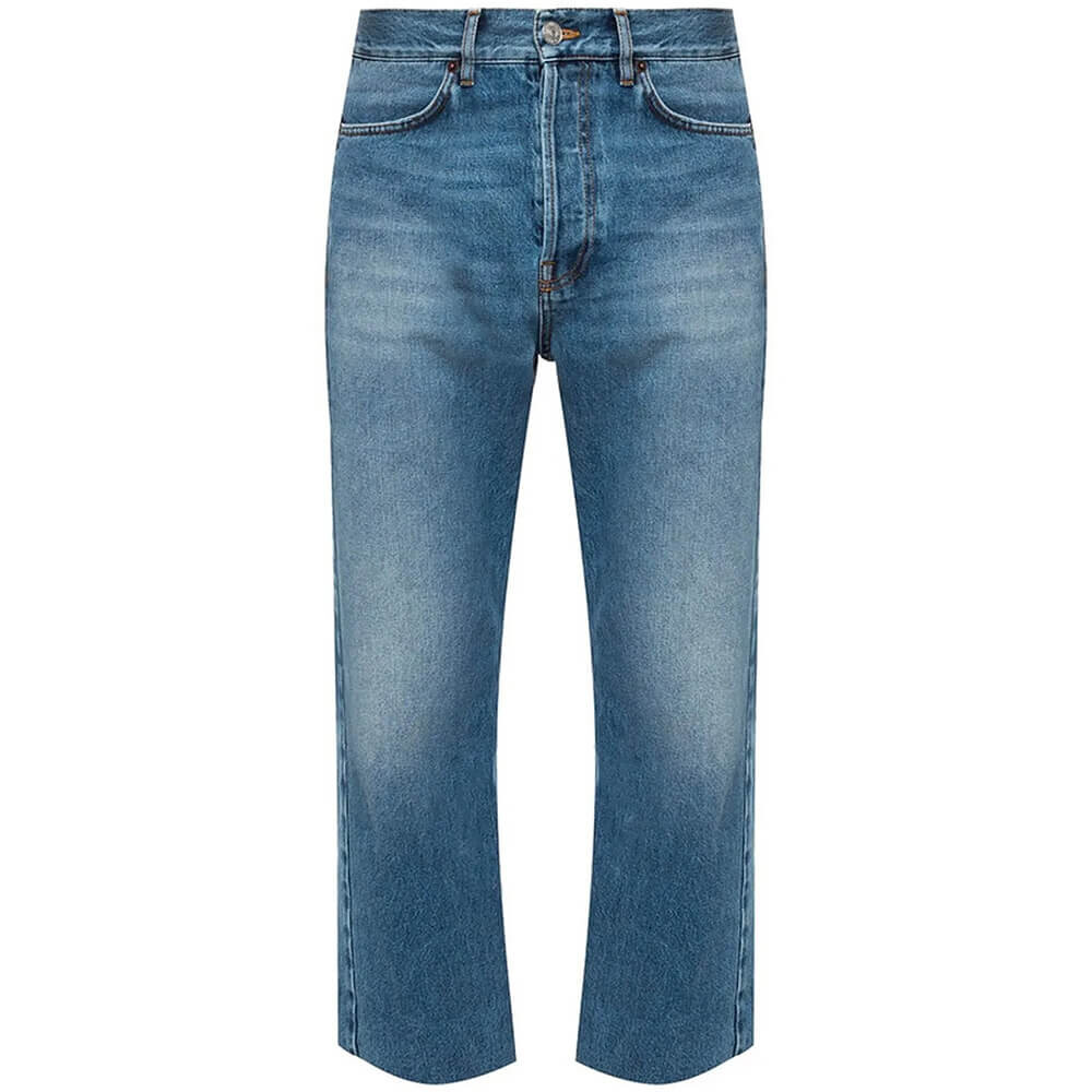 

Джинсы Balenciaga Cropped Cigarette, голубой