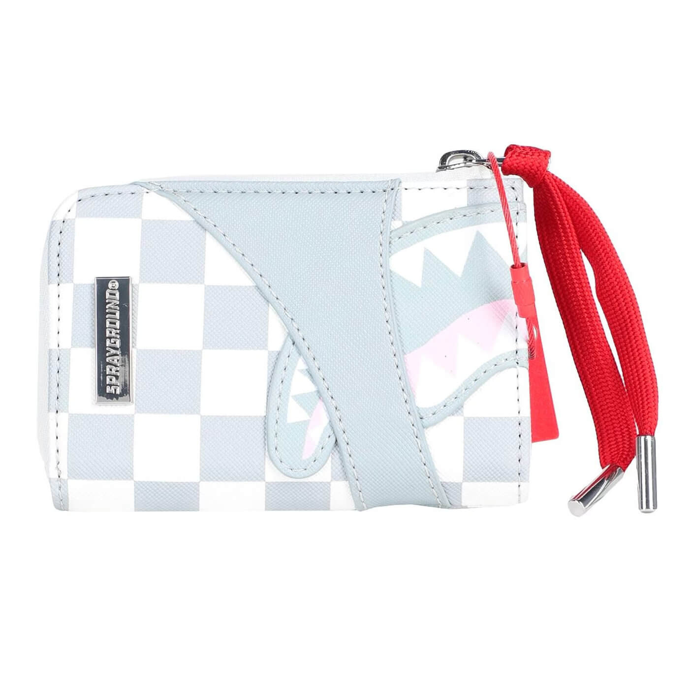 

Кошелек на молнии Sprayground Rose Henney, серый/белый/красный