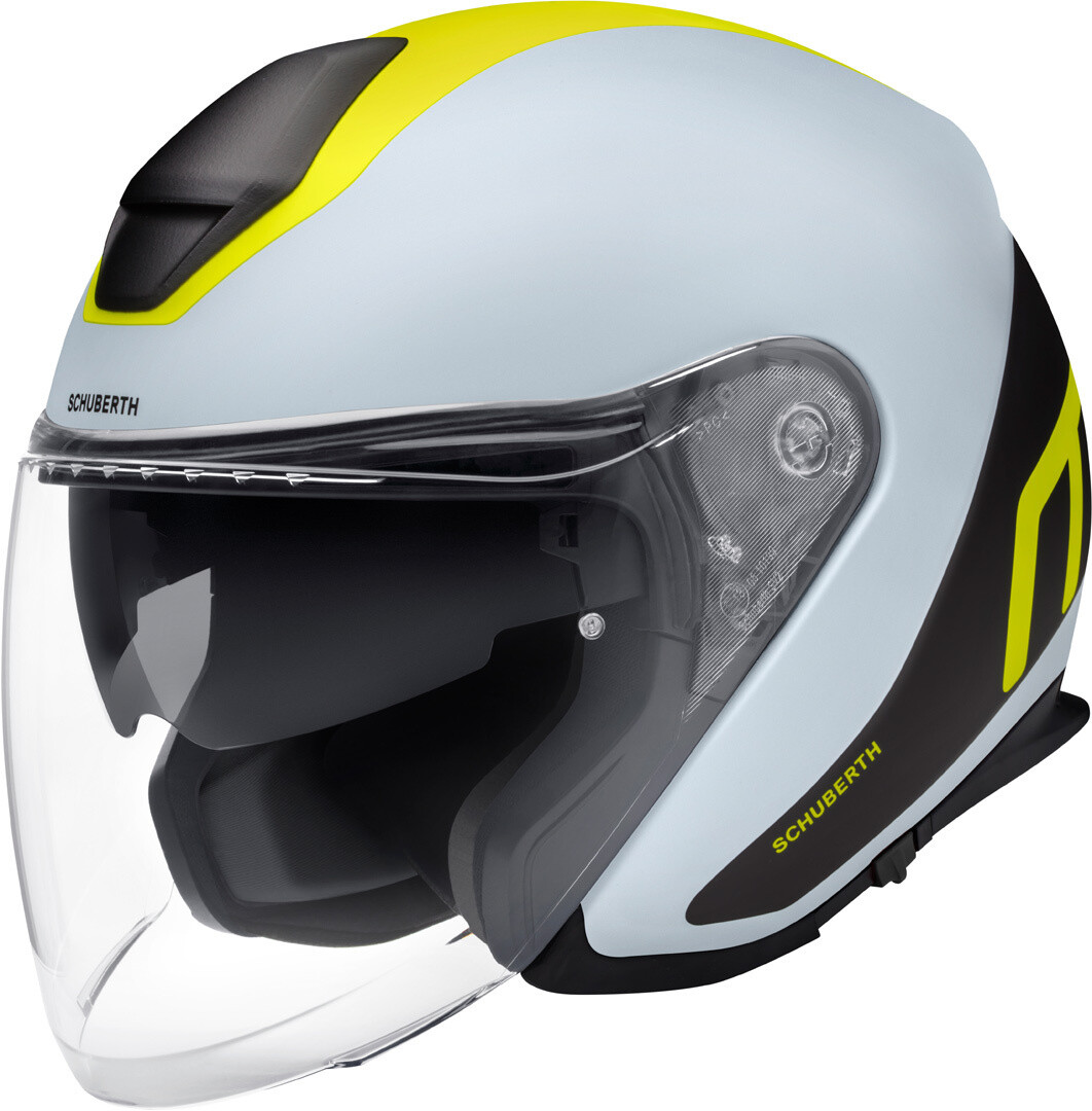 

Schuberth M1 Pro Triple Реактивный шлем, черный/желтый
