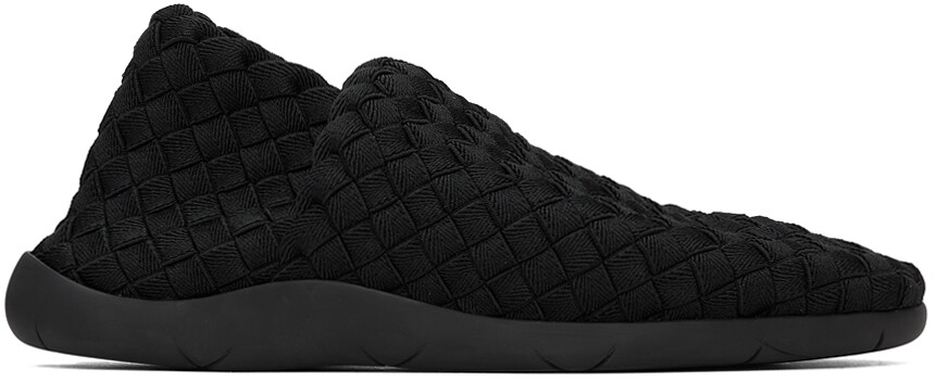 

Черные кроссовки Intrecciato Bottega Veneta, Черный