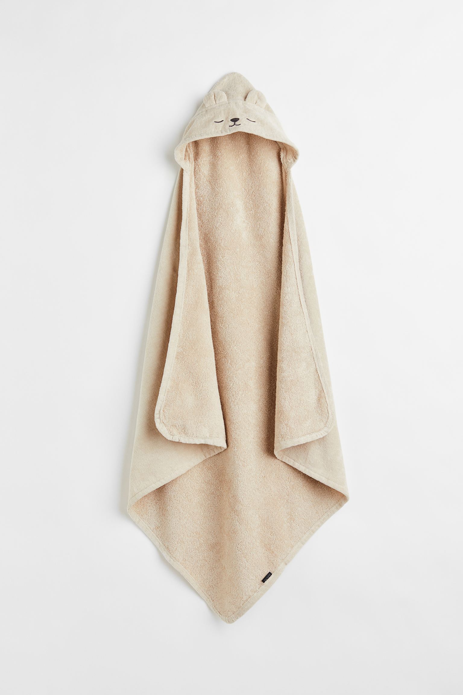 Банное полотенце H&M Home Hooded Bear, светло-бежевый полотенца dinosti полотенце махровое с вышивкой 70х40 см