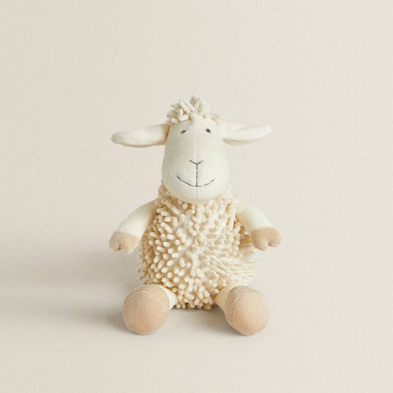 Мягкая игрушка овца Zara Home Tall Sheep Soft Toy, белый - фото