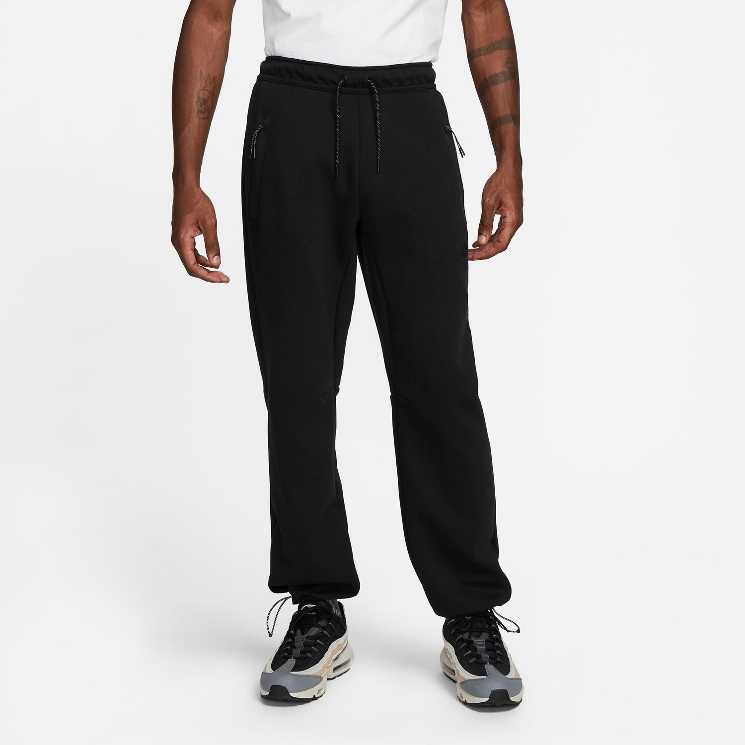 

Мужские прямые брюки Nike Sportswear Tech Fleece, черный