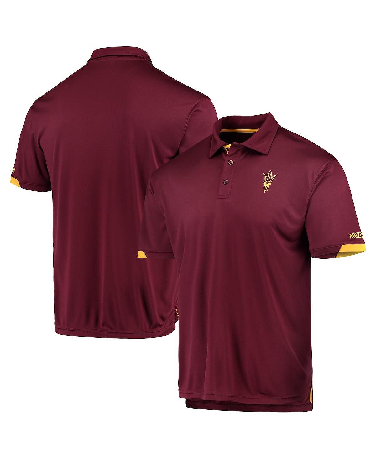 

Мужская рубашка поло maroon arizona state sun devils santry Colosseum