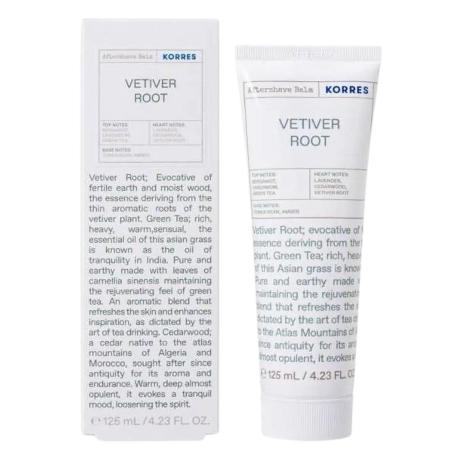 

Korres Vetiver Root бальзам после бритья, 125 мл