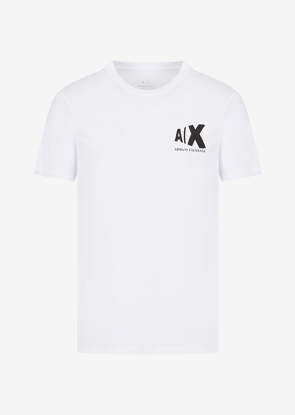 

Узкая футболка из органического хлопка Armani Exchange, белый