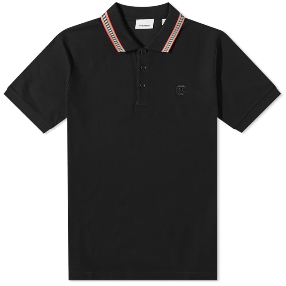 

Футболка Burberry Pierson Polo Shirt, Черный
