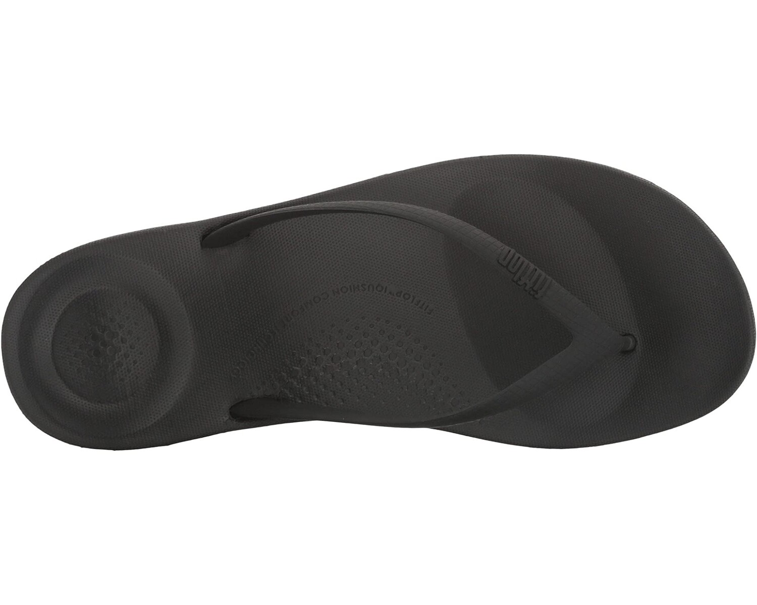 Сандалии Iqushion Ergonomic Flip-Flop FitFlop, черный цена и фото