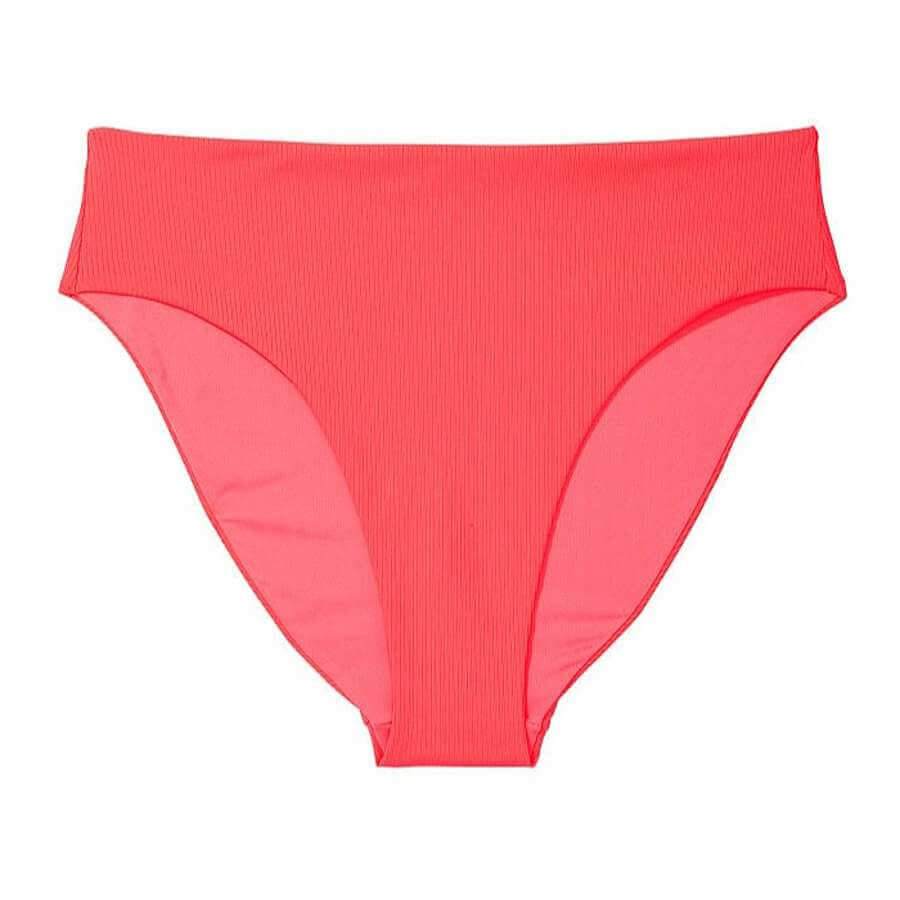 

Плавки бикини Victoria's Secret Swim Mix-and-Match High-Waist Full Coverage, коралловый, Красный